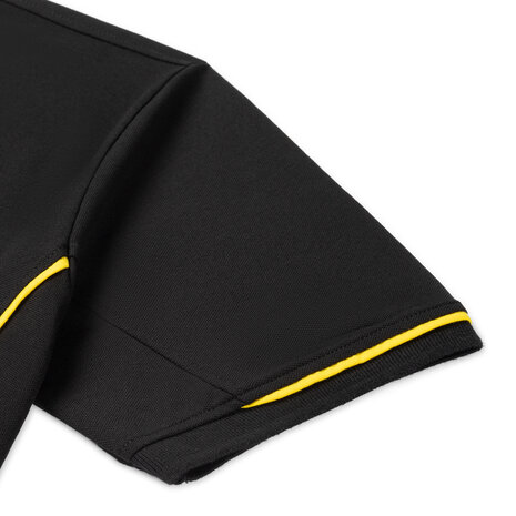 Poloshirt Carsen Ladies Black/Yellow XS t/m XXL (Maat XS en XXL leverbaar medio mei)