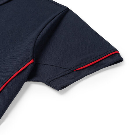 Poloshirt Carsen Ladies Real Navy/Red XS t/m XXL (Maat XS en XXL leverbaar medio mei)