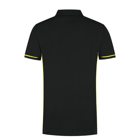Poloshirt Carsen+ Black/Yellow S t/m 3XL  