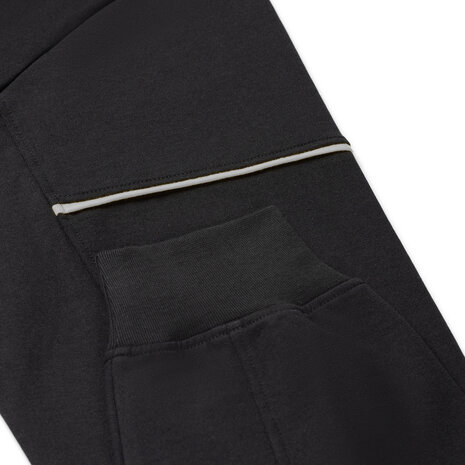 Zipsweater Collin Black/Sport Grey S t/m 5XL (Maat 4XL en 5XL leverbaar medio mei)