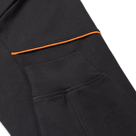 Sweatvest Colt Black/Orange S t/m 5XL (Maat 4XL en 5XL leverbaar medio mei)