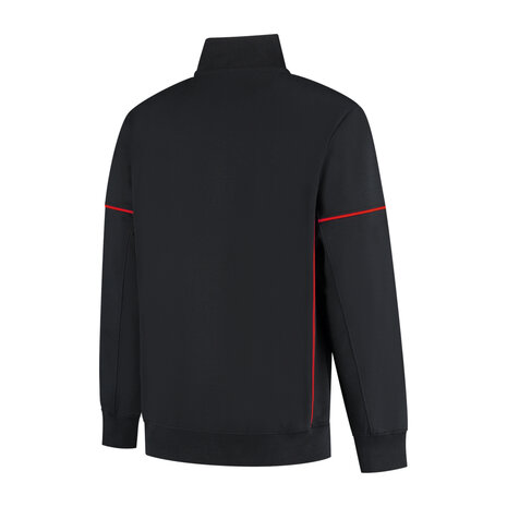 Sweatvest Colt Black/Red S t/m 5XL (Maat 4XL en 5XL leverbaar medio mei)