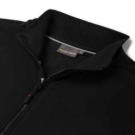 Sweatvest Colt Black/Sport Grey S t/m 5XL (Maat 4XL en 5XL leverbaar medio mei)