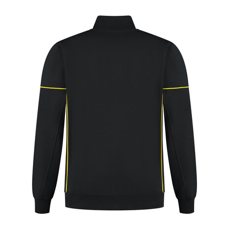 Sweatvest Colt Black/Yellow S t/m 5XL (Maat 4XL en 5XL leverbaar medio mei)
