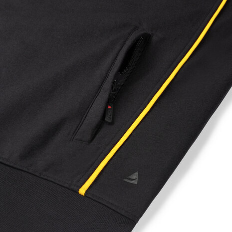 Sweatvest Colt Black/Yellow S t/m 5XL (Maat 4XL en 5XL leverbaar medio mei)