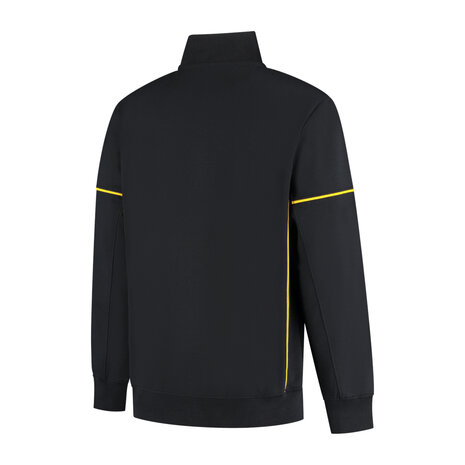 Sweatvest Colt Black/Yellow S t/m 5XL (Maat 4XL en 5XL leverbaar medio mei)