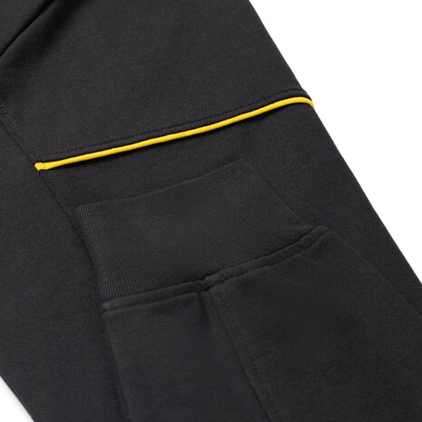 Sweatvest Colt Black/Yellow S t/m 5XL (Maat 4XL en 5XL leverbaar medio mei)