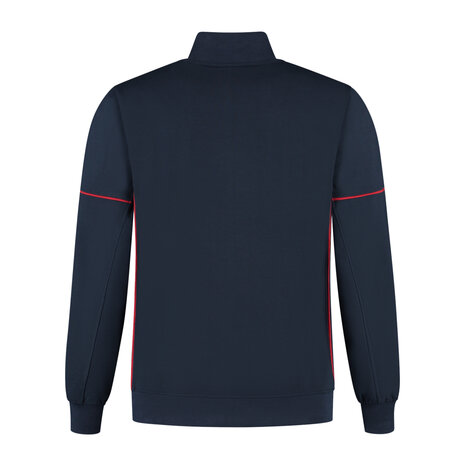 Sweatvest Colt Real Navy/Red S t/m 5XL (Maat 4XL en 5XL leverbaar medio mei)