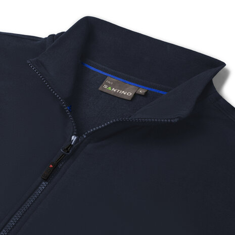 Sweatvest Colt Real Navy/Royal Blue S t/m 5XL (Maat 4XL en 5XL leverbaar medio mei)