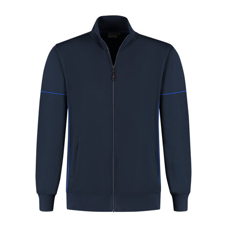 Sweatvest Colt Real Navy/Royal Blue S t/m 5XL (Maat 4XL en 5XL leverbaar medio mei)