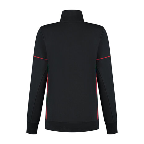 Sweatvest Colt Ladies Black/Red XS t/m XXL (Maat XS en XXL leverbaar medio juni)