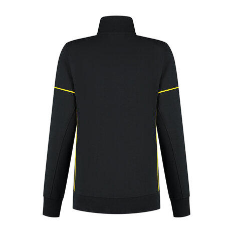 Sweatvest Colt Ladies Black/Yellow XS t/m XXL (Maat XS en XXL leverbaar medio juni)