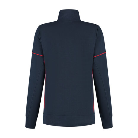 Sweatvest Colt Ladies Real Navy/Red XS t/m XXL (Maat XS en XXL leverbaar medio juni)