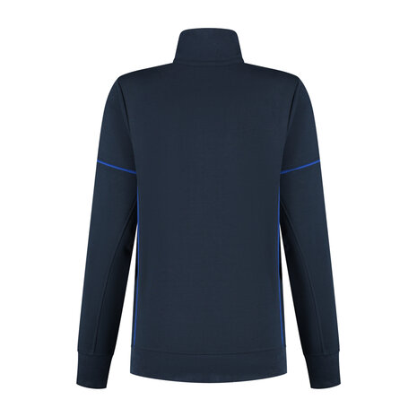 Sweatvest Colt Ladies Real Navy/Royal Blue XS t/m XXL (Maat XS en XXL leverbaar medio juni)