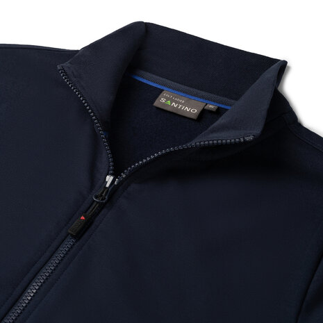 Sweatvest Colt Ladies Real Navy/Royal Blue XS t/m XXL (Maat XS en XXL leverbaar medio juni)