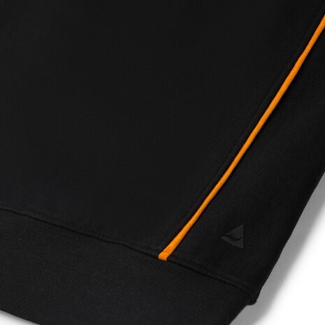 Sweater Chris Black/Orange S t/m 5XL (Maat 4XL en 5XL leverbaar medio mei)