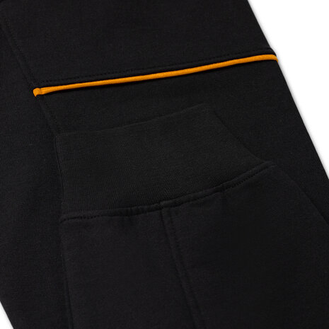 Sweater Chris Black/Orange S t/m 5XL (Maat 4XL en 5XL leverbaar medio mei)