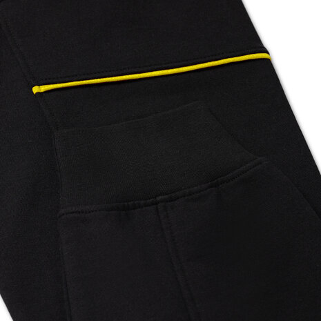 Sweater Chris Black/Yellow S t/m 5XL (Maat 4XL en 5XL leverbaar medio mei)