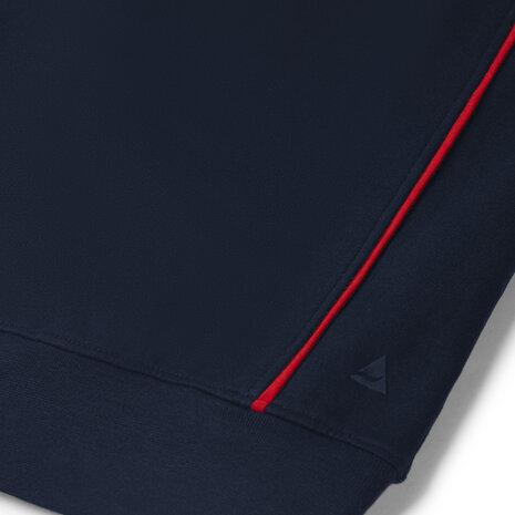Sweater Chris Real Navy/Red S t/m 5XL (Maat 4XL en 5XL leverbaar medio mei)