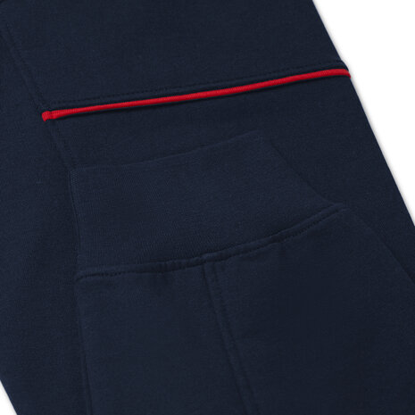 Sweater Chris Real Navy/Red S t/m 5XL (Maat 4XL en 5XL leverbaar medio mei)