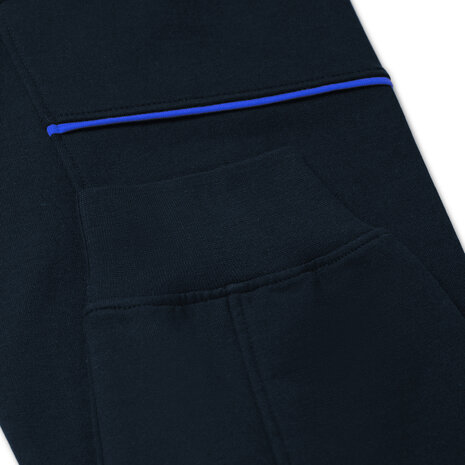 Sweater Chris Real Navy/Royal Blue S t/m 5XL (Maat 4XL en 5XL leverbaar medio mei)