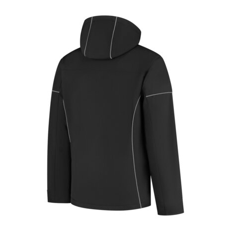 Softshell Jacket Curtis Black/Sport Grey S t/m 5XL (Maat 4XL en 5XL leverbaar medio mei)