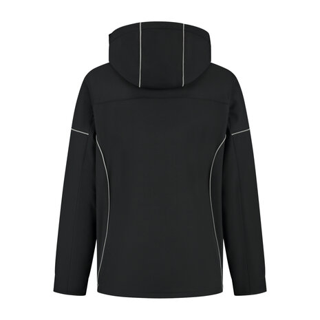Softshell Jacket Curtis Black/Sport Grey S t/m 5XL (Maat 4XL en 5XL leverbaar medio mei)