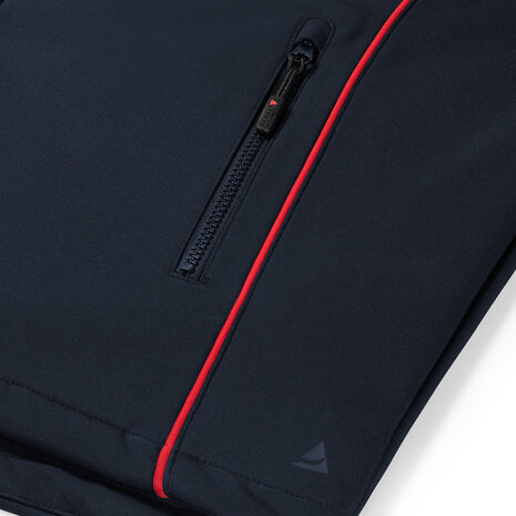 Softshell Jacket Curtis Real Navy/Red S t/m 5XL (Maat 4XL en 5XL leverbaar medio mei)