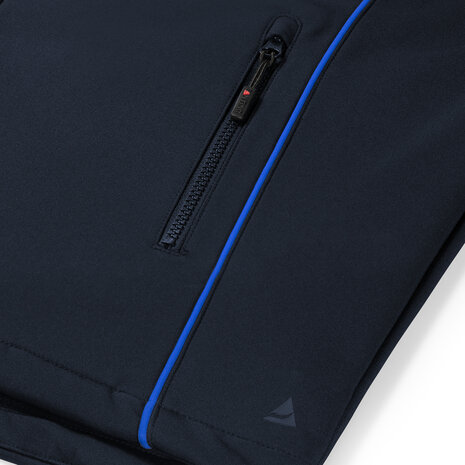 Softshell Jacket Curtis Real Navy/Royal Blue S t/m 5XL (Maat 4XL en 5XL leverbaar medio mei)