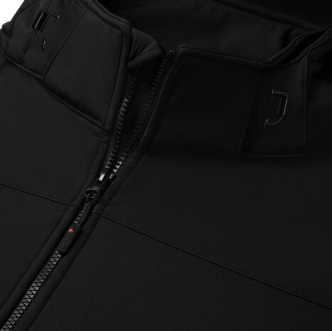Softshell Jacket Curtis Ladies Black/Orange XS t/m XXL (Maat XS en XXL leverbaar medio juni)