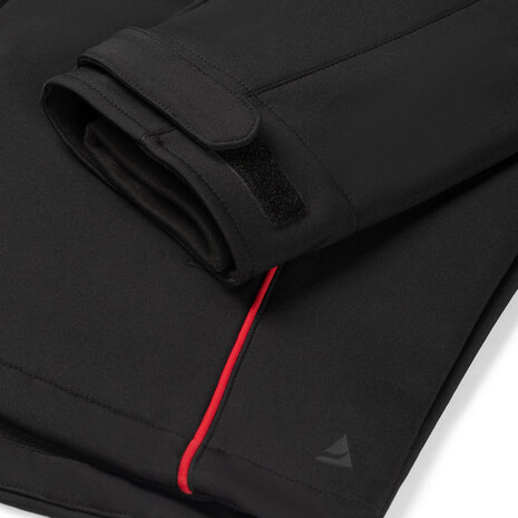 Softshell Jacket Curtis Ladies Black/Red XS t/m XXL (Maat XS en XXL leverbaar medio juni)
