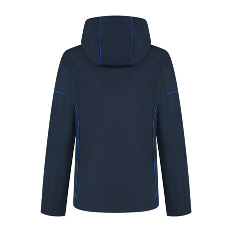 Softshell Jacket Curtis Ladies Real Navy/Royal Blue XS t/m XXL (Maat XS en XXL leverbaar medio juni)