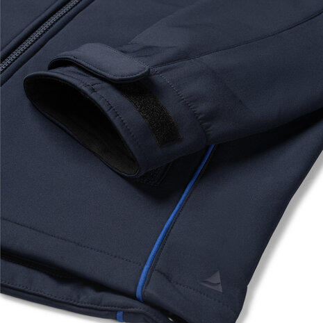 Softshell Jacket Curtis Ladies Real Navy/Royal Blue XS t/m XXL (Maat XS en XXL leverbaar medio juni)