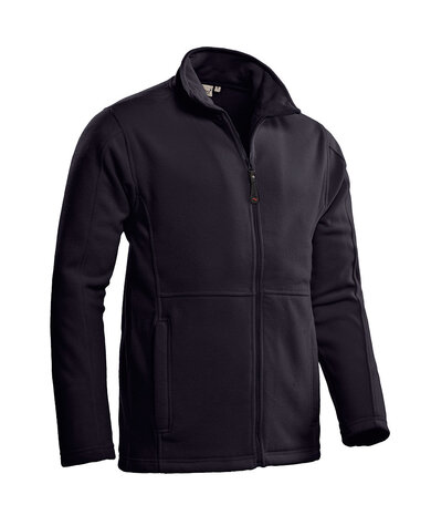 Full zip polar fleece jack Bormio Graphite  S  t/m  3XL (Maat XXL niet leverbaar)