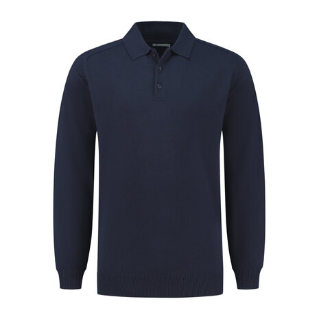 Polo pullover Praha Navy S t/m 3XL 