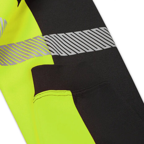 Sweater Hudson Black/Fluor Yellow S t/m 5XL