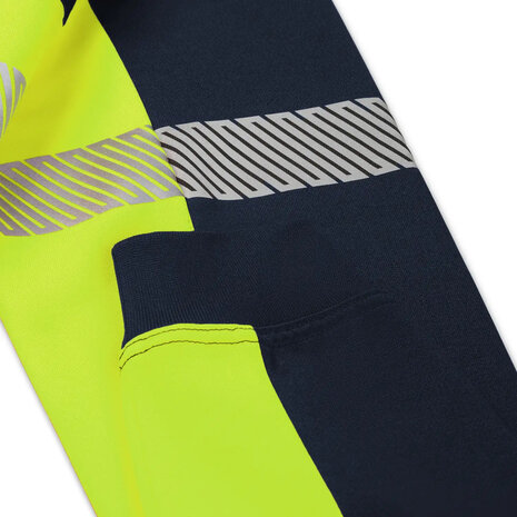 Sweater Hudson Real Navy/Fluor Yellow S t/m 5XL