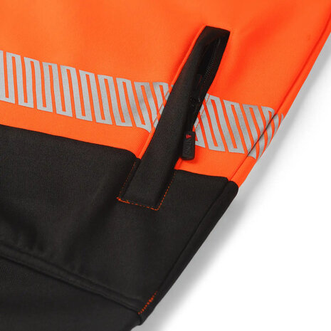 Sweatvest Hugo Black/Fluor Orange S t/m 5XL
