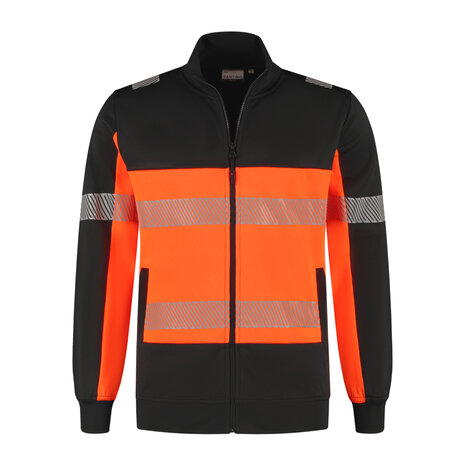 Sweatvest Hugo Black/Fluor Orange S t/m 5XL