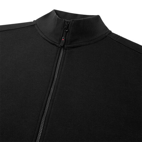 Sweatvest Luis Black XS t/m 6XL (Leverbaar januari 2026)