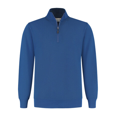 Zipsweater Lux Cobalt Blue XS t/m 6XL (Leverbaar januari 2026)