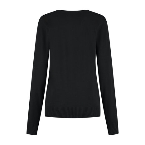 Pullover Porto Ladies Black XS t/m XXL