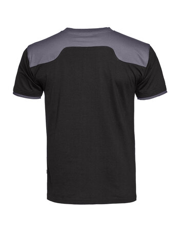 T-Shirt Ti&euml;sto Graphite / Black S t/m 5XL (Maat 3XL leverbaar vanaf 10-05-2025) 