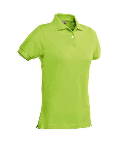 Poloshirt Charma Ladies Lime  XS  t/m  XXL (Maat M en L niet leverbaar)