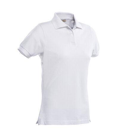 Poloshirt Charma Ladies White  XS  t/m XXL 