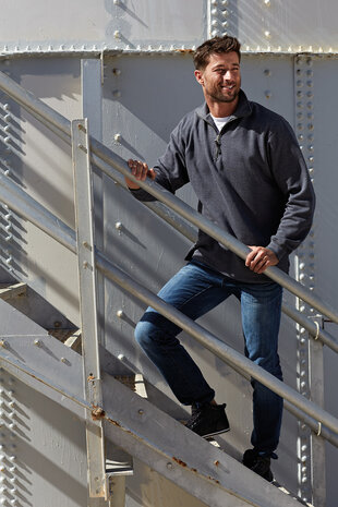 Zipsweater Alex Real Navy  S  t/m  5XL 
