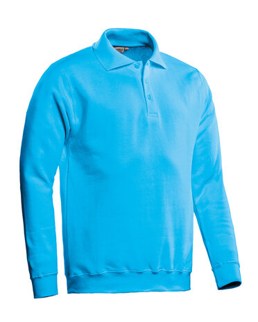 Polosweater Robin Aqua  XS  t/m 3XL 