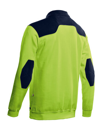 Sweater Tesla  Lime / Real Navy  S  t/m 5XL 