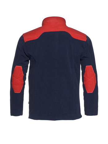 Trento Fleecevest Real Navy/Red  S  t/m 5XL 