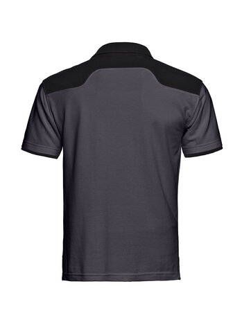 Poloshirt Tivoli Graphite / Black  XS t/m  5XL 